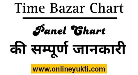 time bazar guessing chart|More.